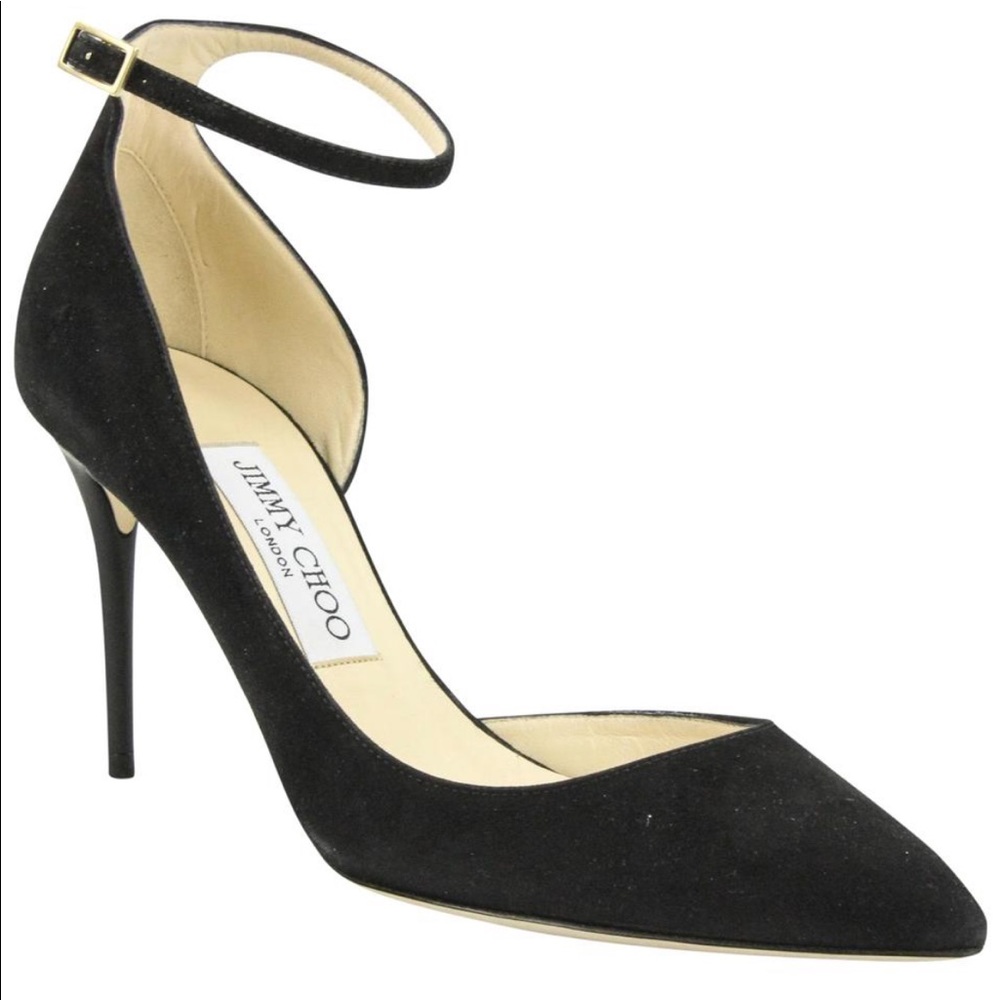 Jimmy Choo Black Lucy Sue 85 pumps EU 37.5
